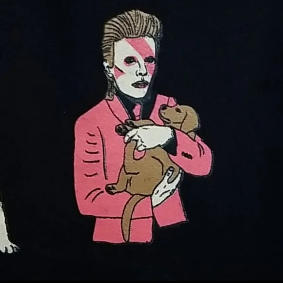 Dog Limited Rockers with Puppies Hoodie Size Medium EUC - Picture 12 of 13